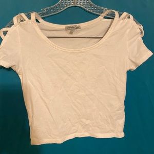 White Crop Top